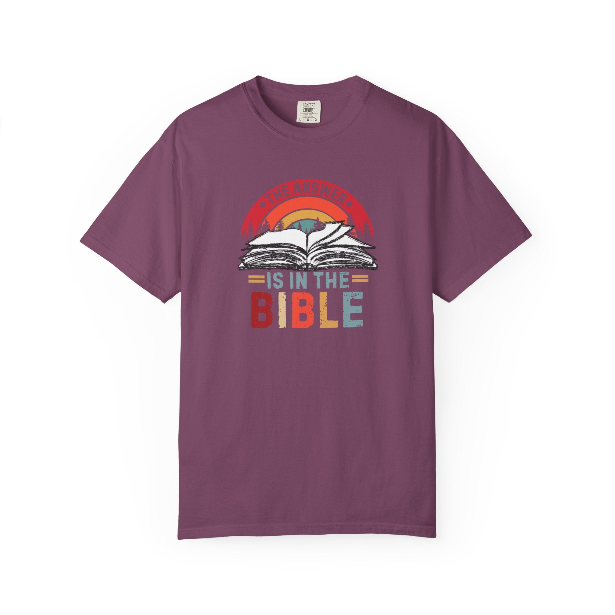 The Answer is In The Bible Tee