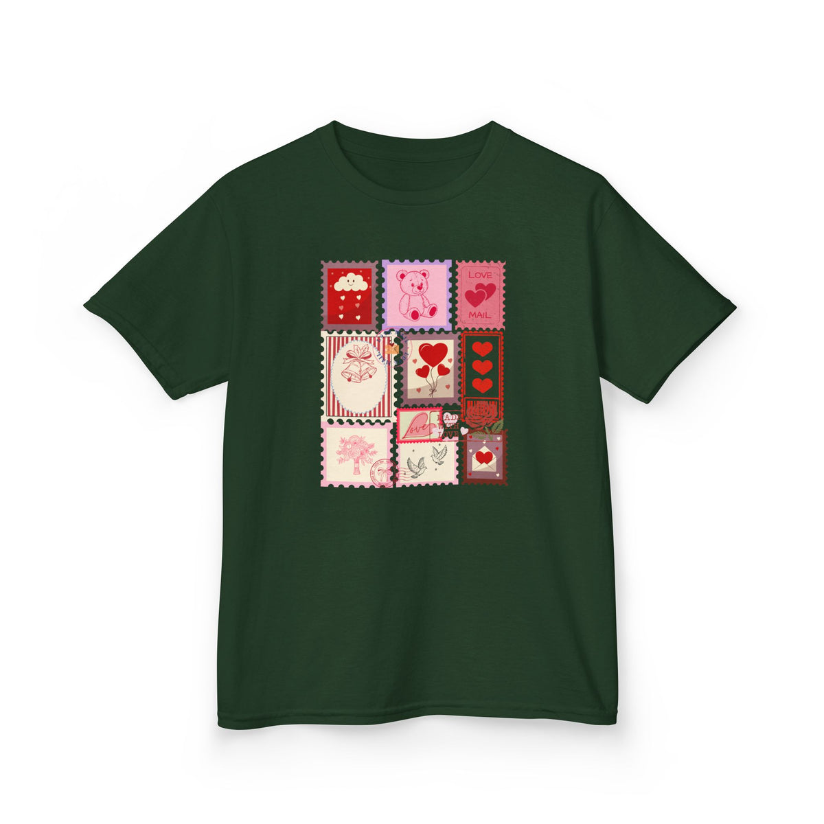 Kids Valentine Stamps Heavy Cotton™ Tee