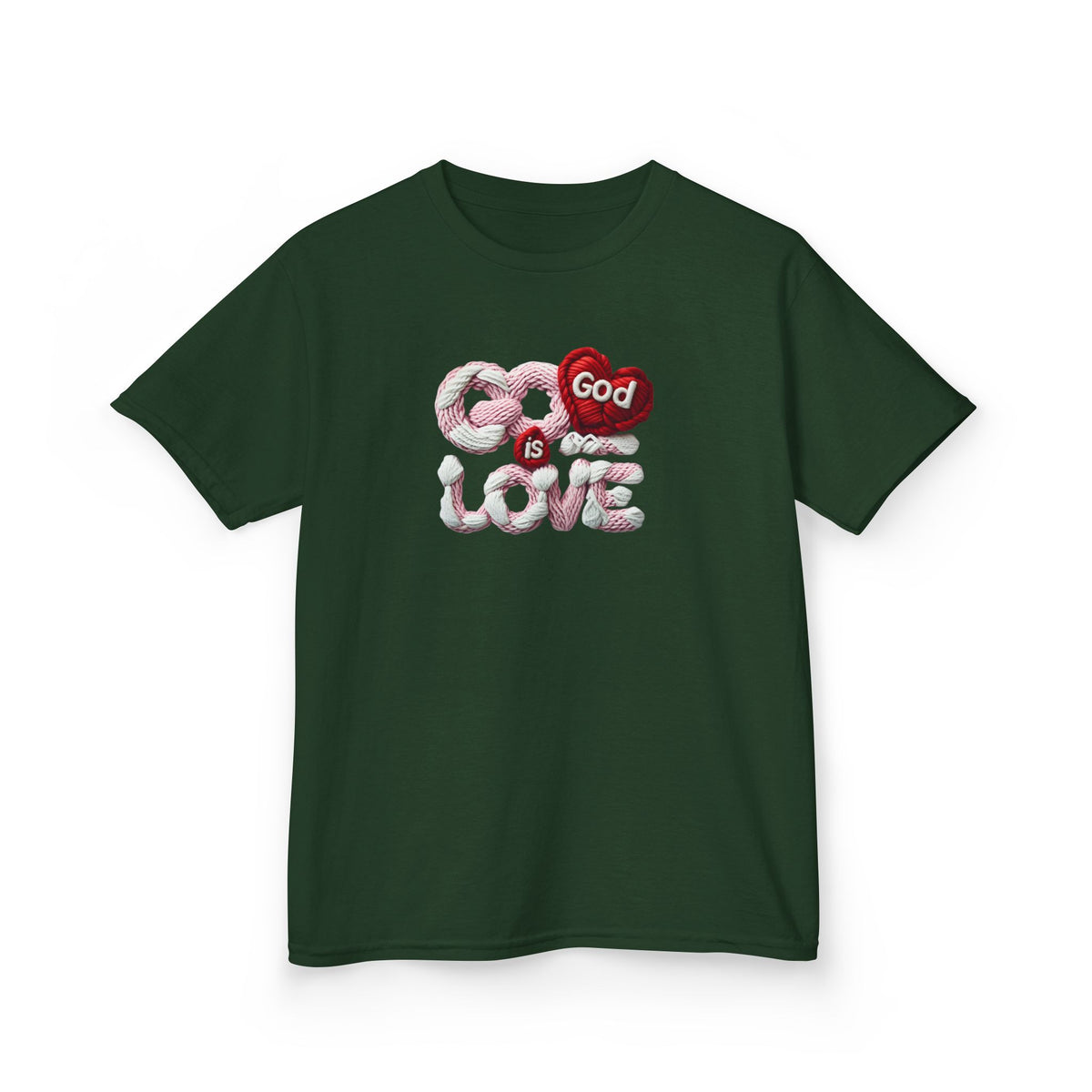 God is Love - Faux Yarn Cotton™ Tee