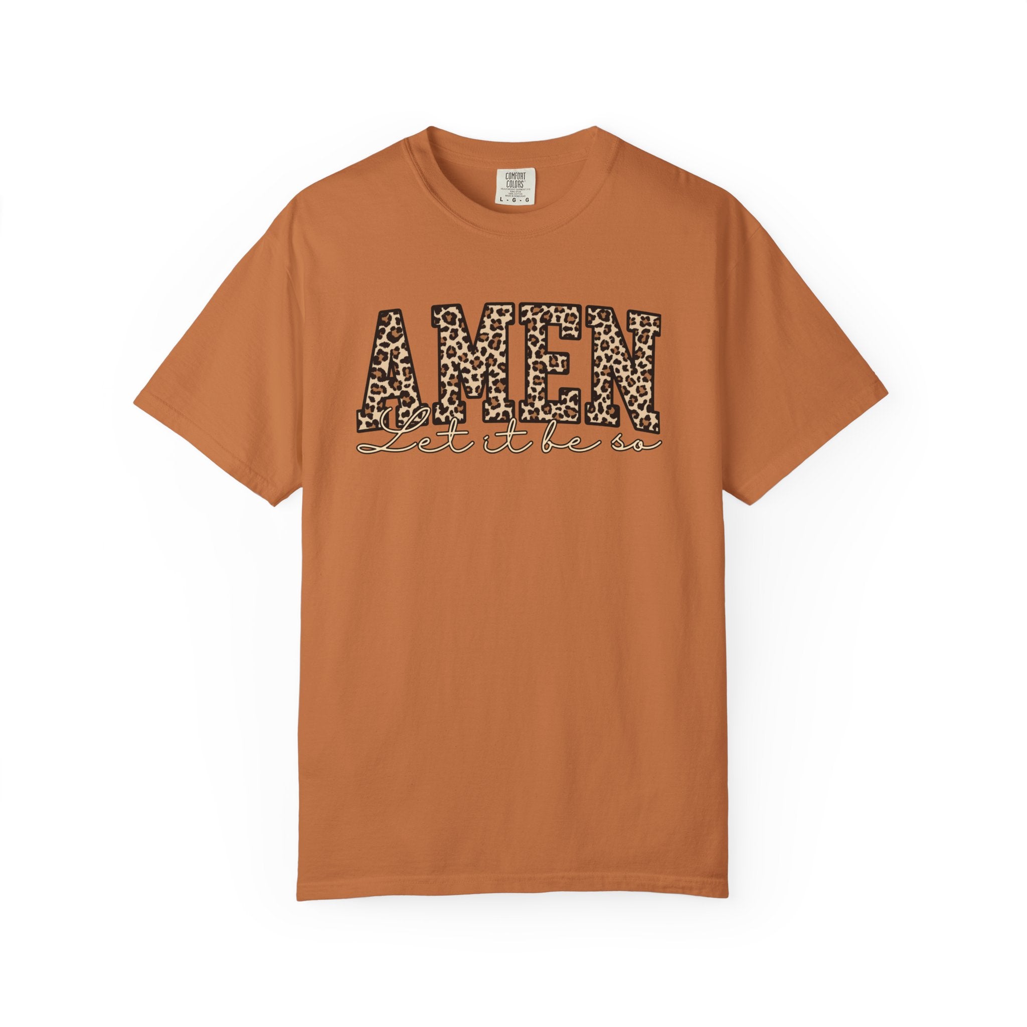 Amen Leopard Print Tee