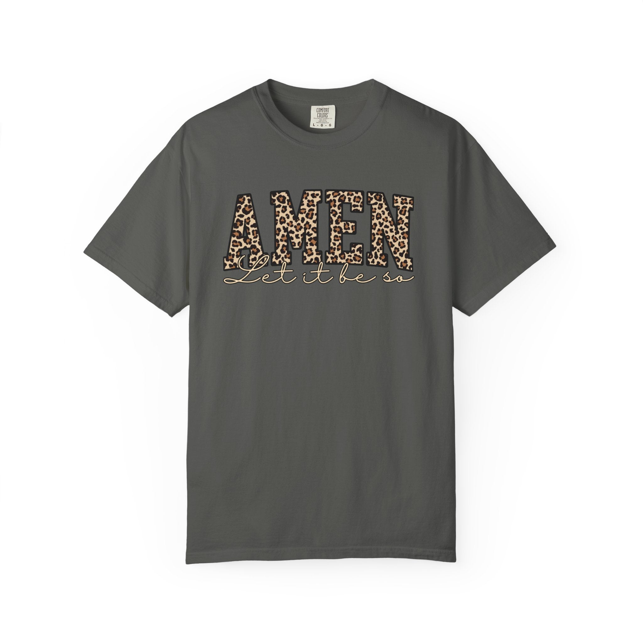 Amen Leopard Print Tee