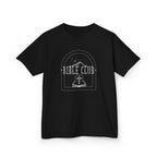 Kids Bible Club T‑Shirt — Youth Christian Church Tee with Cross & Open Bible Design