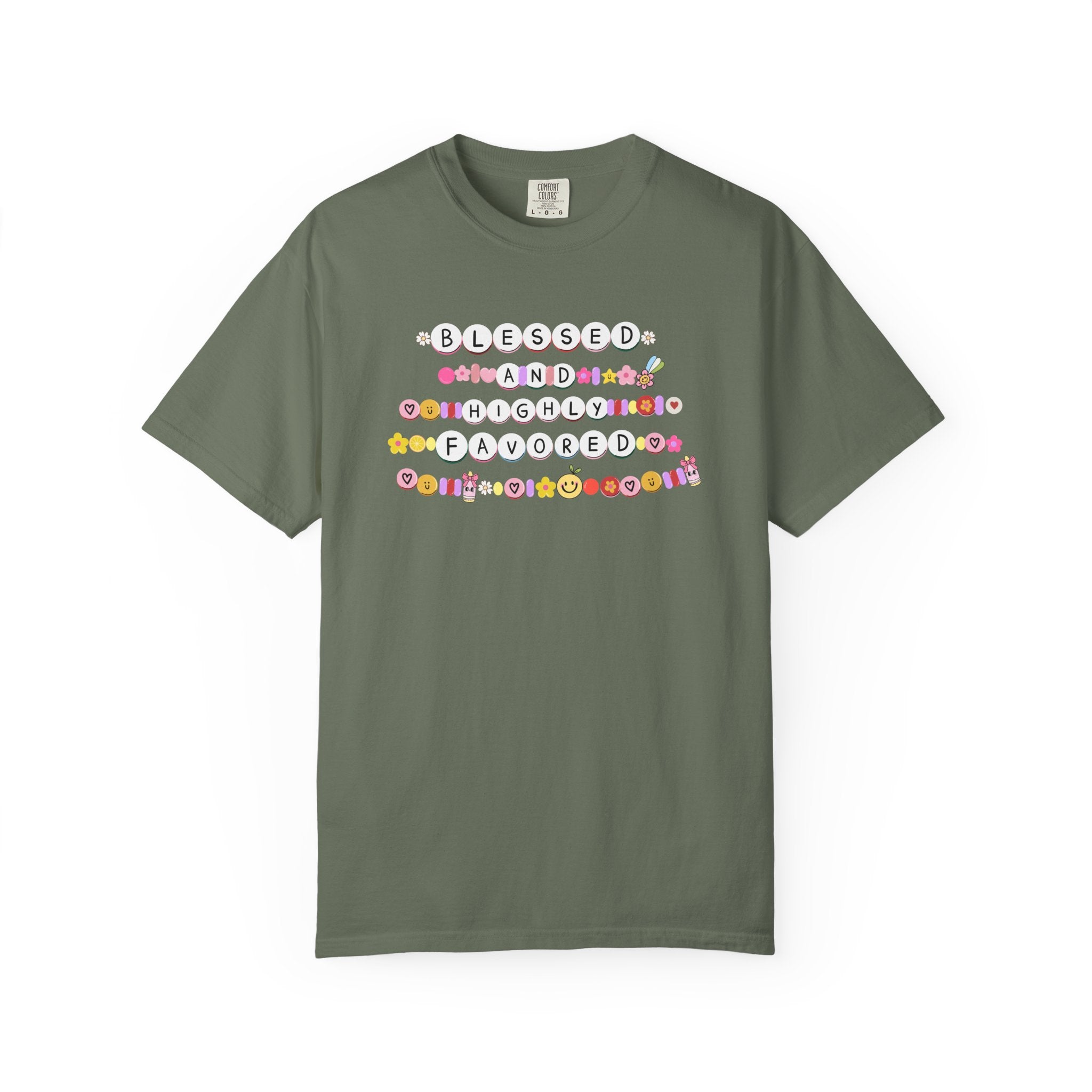 Blessed and Highly Favored Bracelet Tee