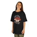 Kids Tee — "I Don't Have Mushroom for Hate" Cute Mushroom Graphic Shirt