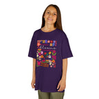 Kids Tee — Colorful Floral Garden "Bloom from Within" Shirt