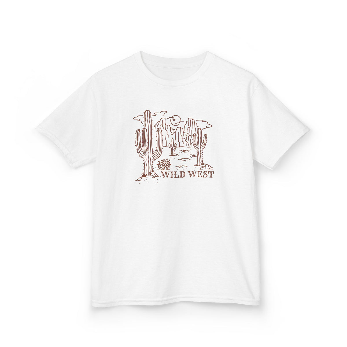 Kids Tee - Wild West Desert Cactus Graphic ("Wild West")