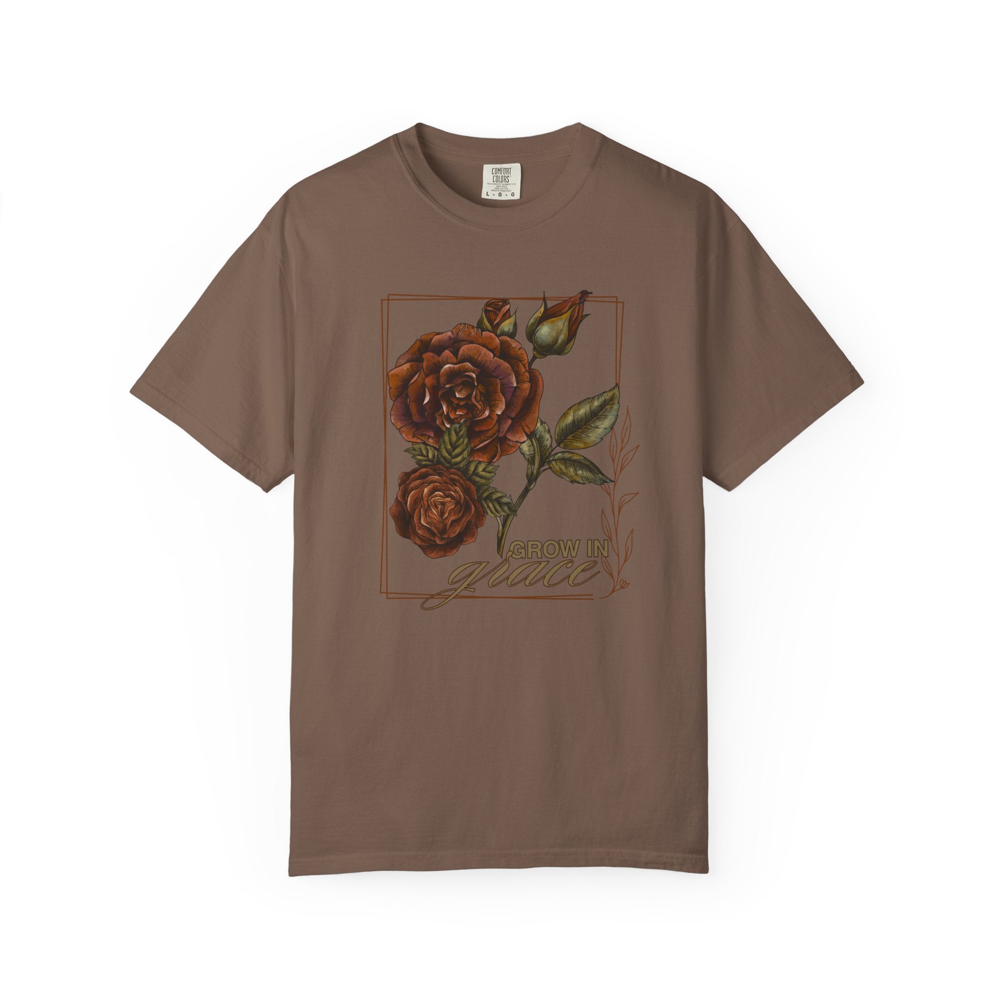 Grow in Grace Vintage Rose Tee