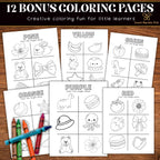Toddler Color Matching Game, Toddler Color Printable