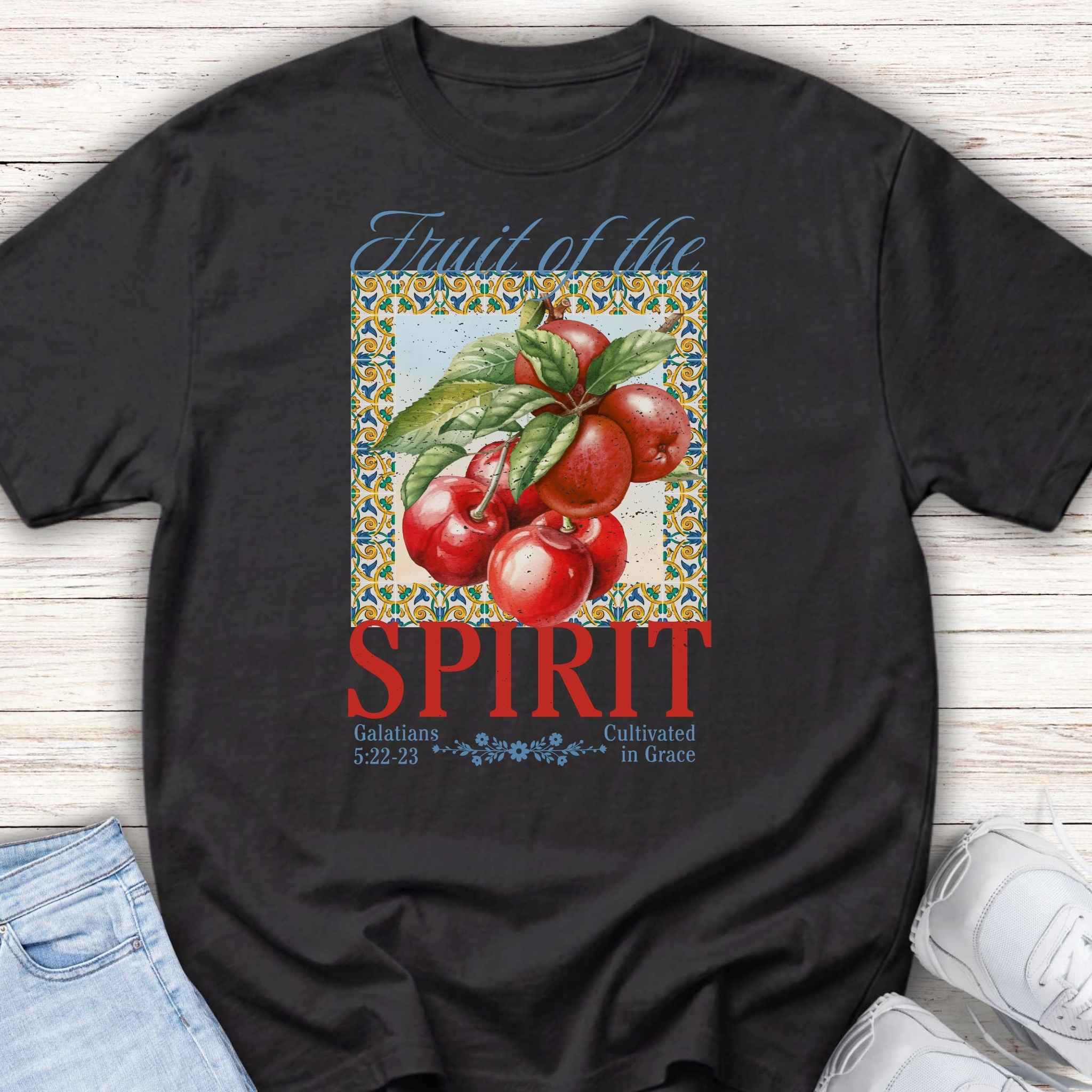 Youth Tee — Fruit of the Spirit Cherry Apple