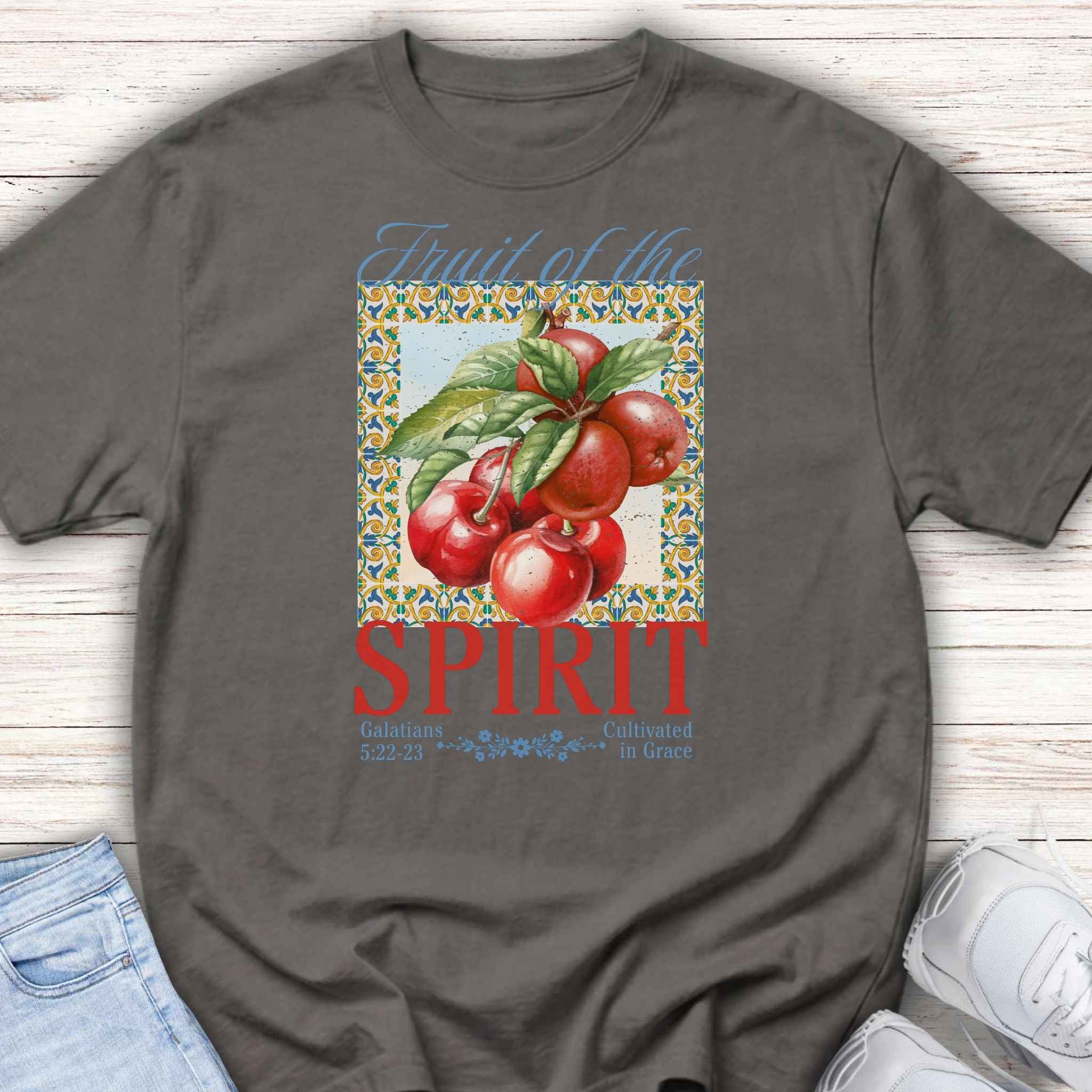 Youth Tee — Fruit of the Spirit Cherry Apple