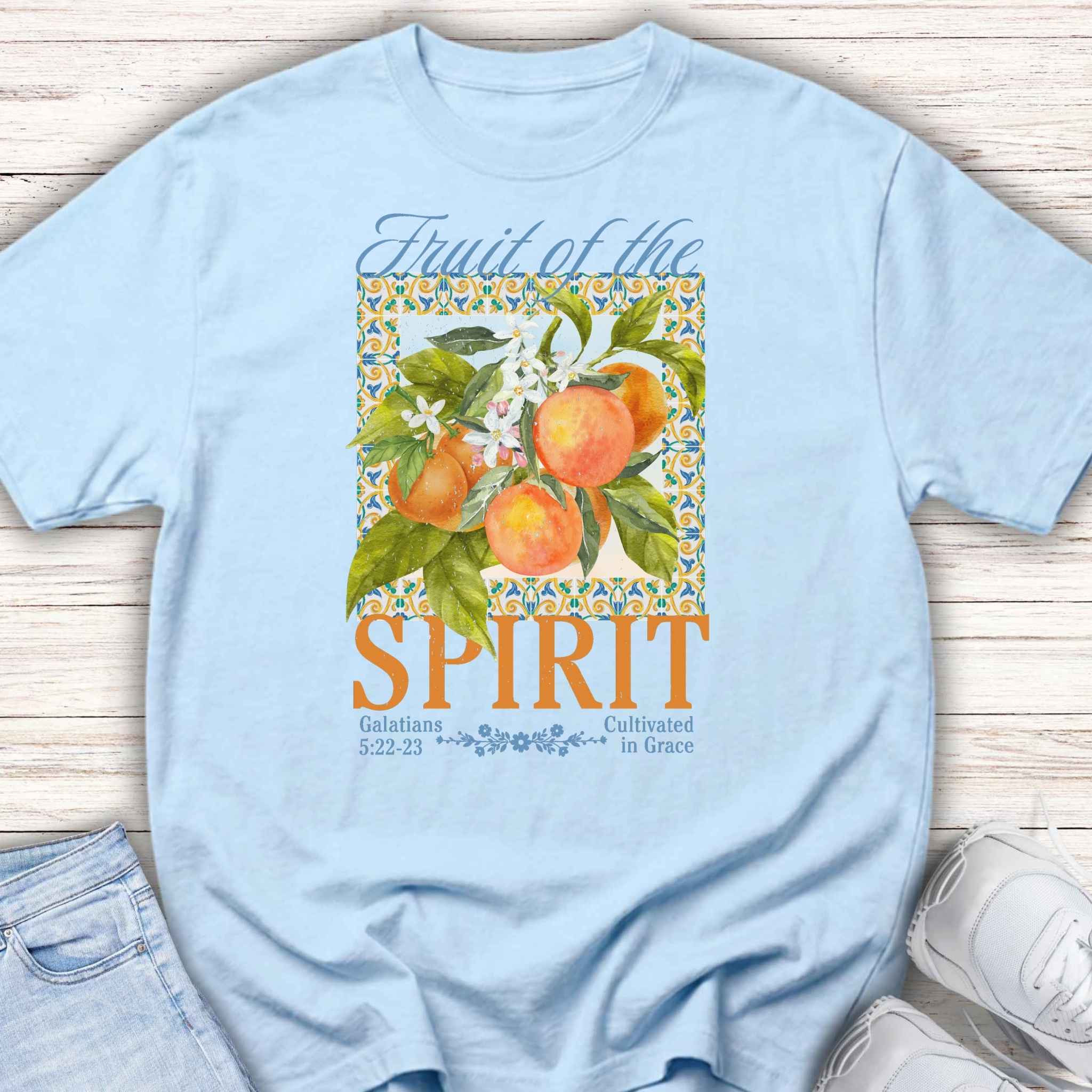 Youth Tee — "Fruit of the Spirit" orange Shirt