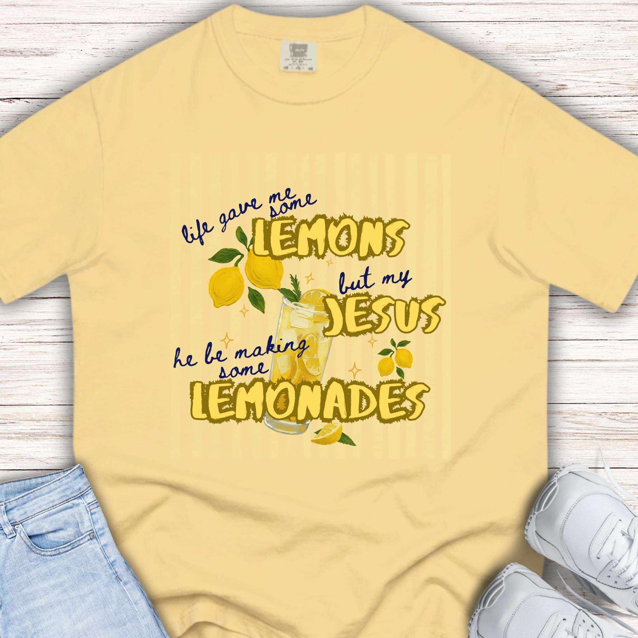 When Life Gives Lemons Make Lemonade Christian Youth Tee