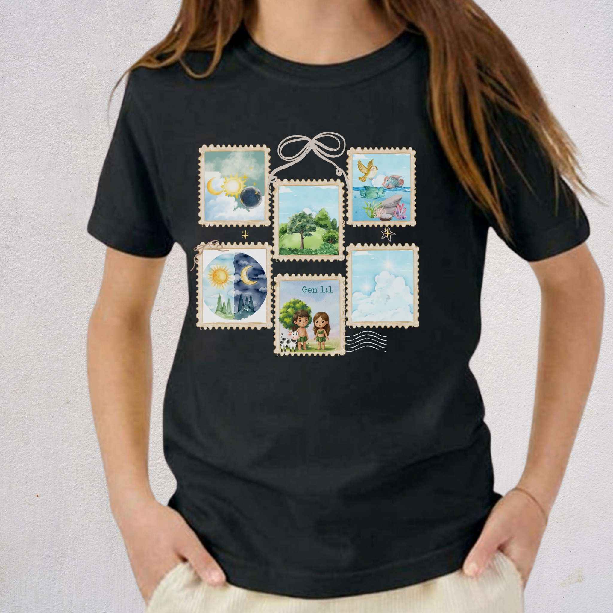 Days of Creation Stamp Tee