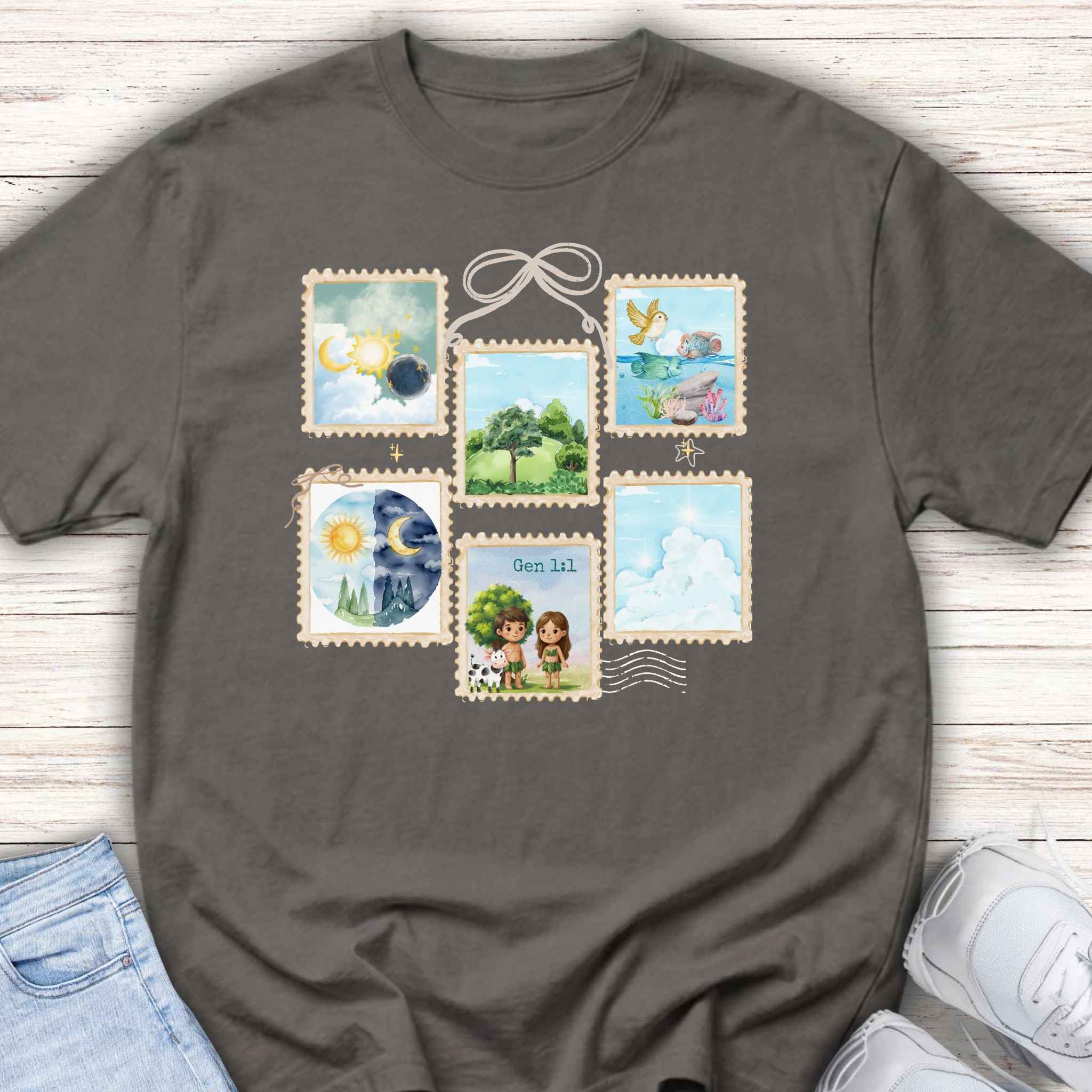 Days of Creation Stamp Tee