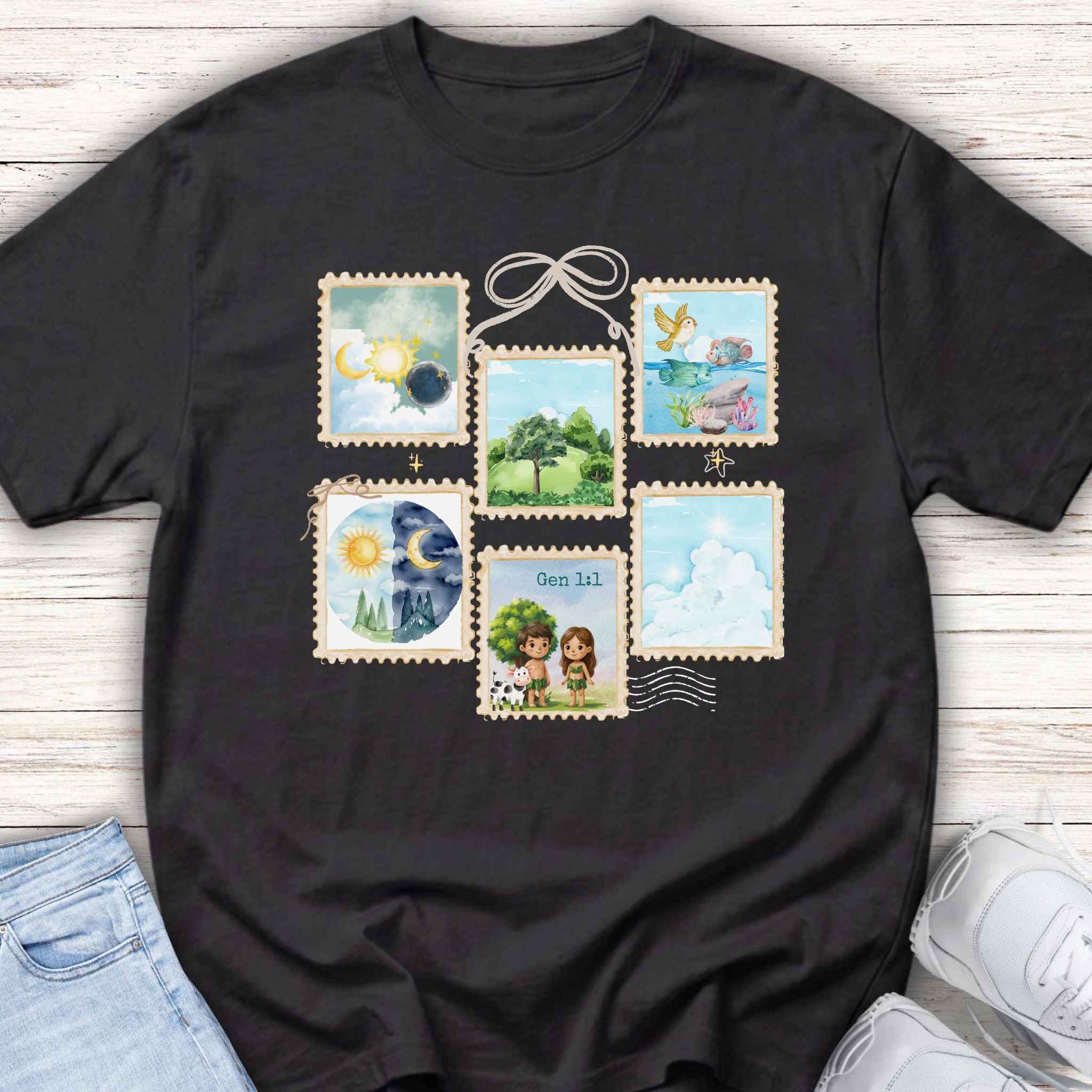 Days of Creation Stamp Tee