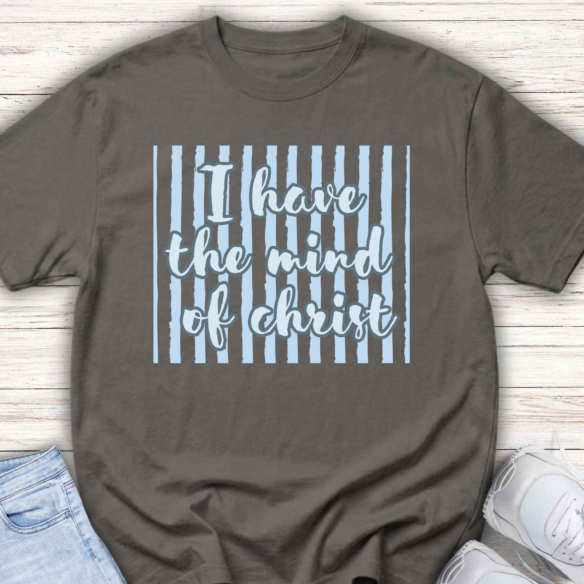Youth T‑Shirt — “I Have the Mind of Christ” Christian Faith Tee
