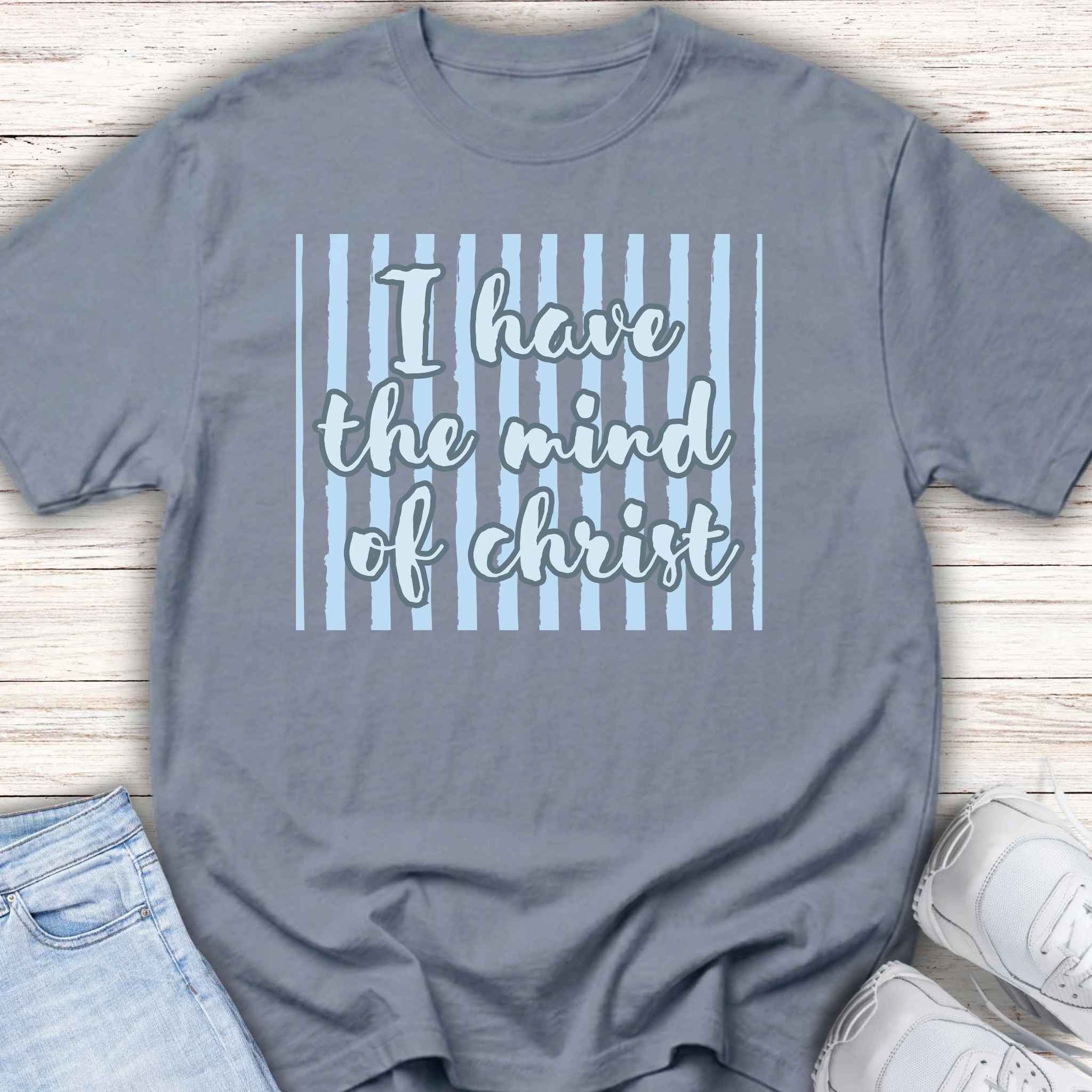Youth T‑Shirt — “I Have the Mind of Christ” Christian Faith Tee