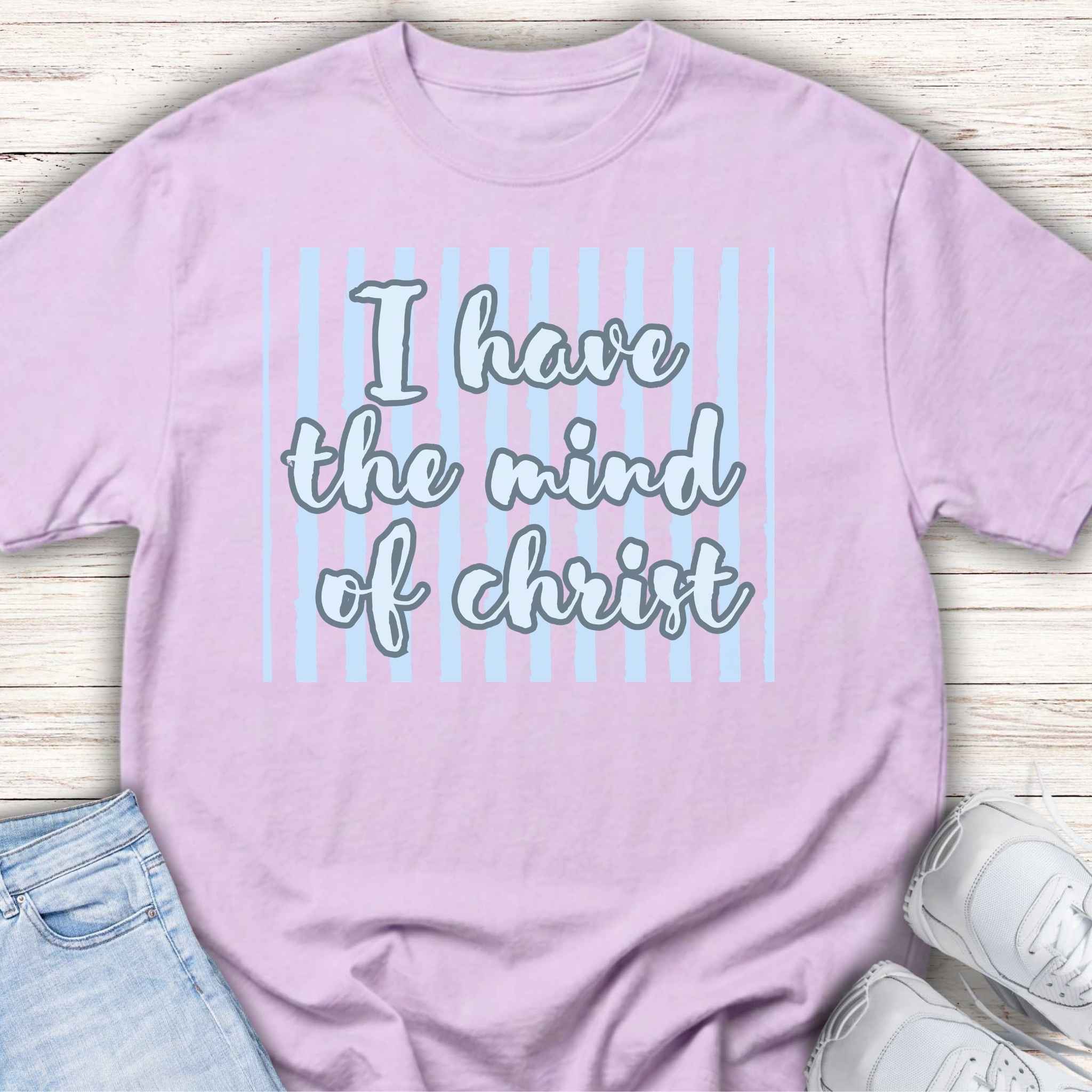 Youth T‑Shirt — “I Have the Mind of Christ” Christian Faith Tee