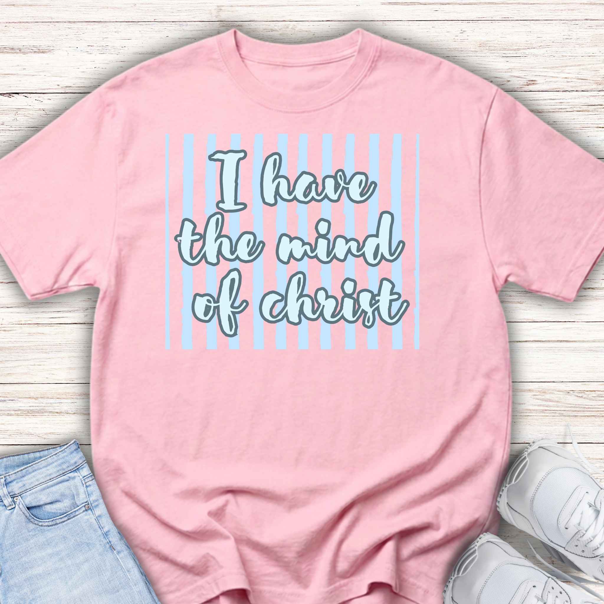 Youth T‑Shirt — “I Have the Mind of Christ” Christian Faith Tee