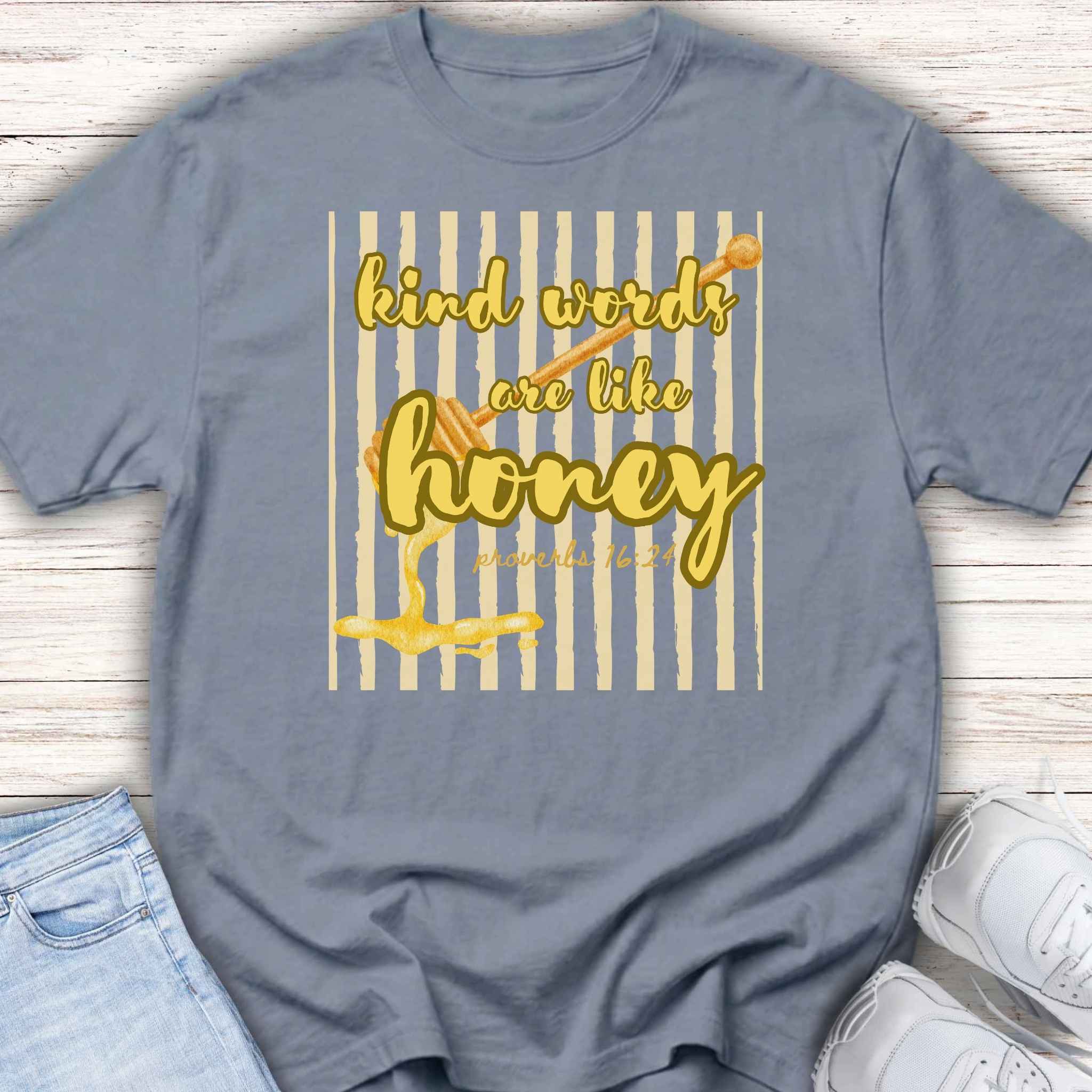 Youth T-Shirt — "Kind Words Are Like Honey" Tee