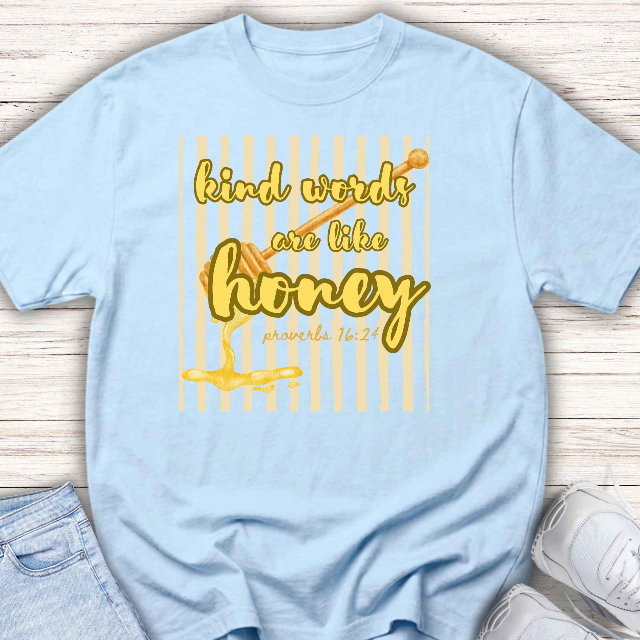 Youth T-Shirt — "Kind Words Are Like Honey" Tee
