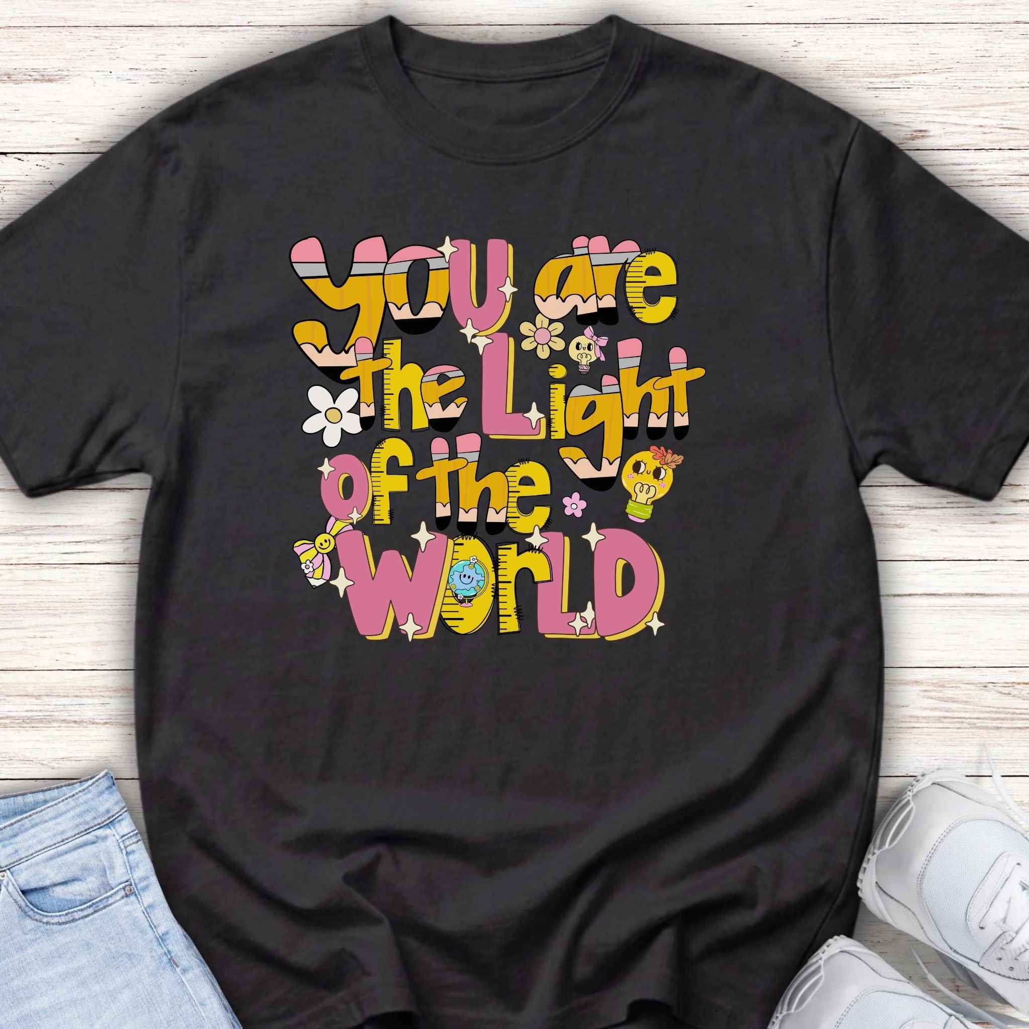 You Are the Light of the World Youth Tee – Positive Christian Kids T‑Shirt