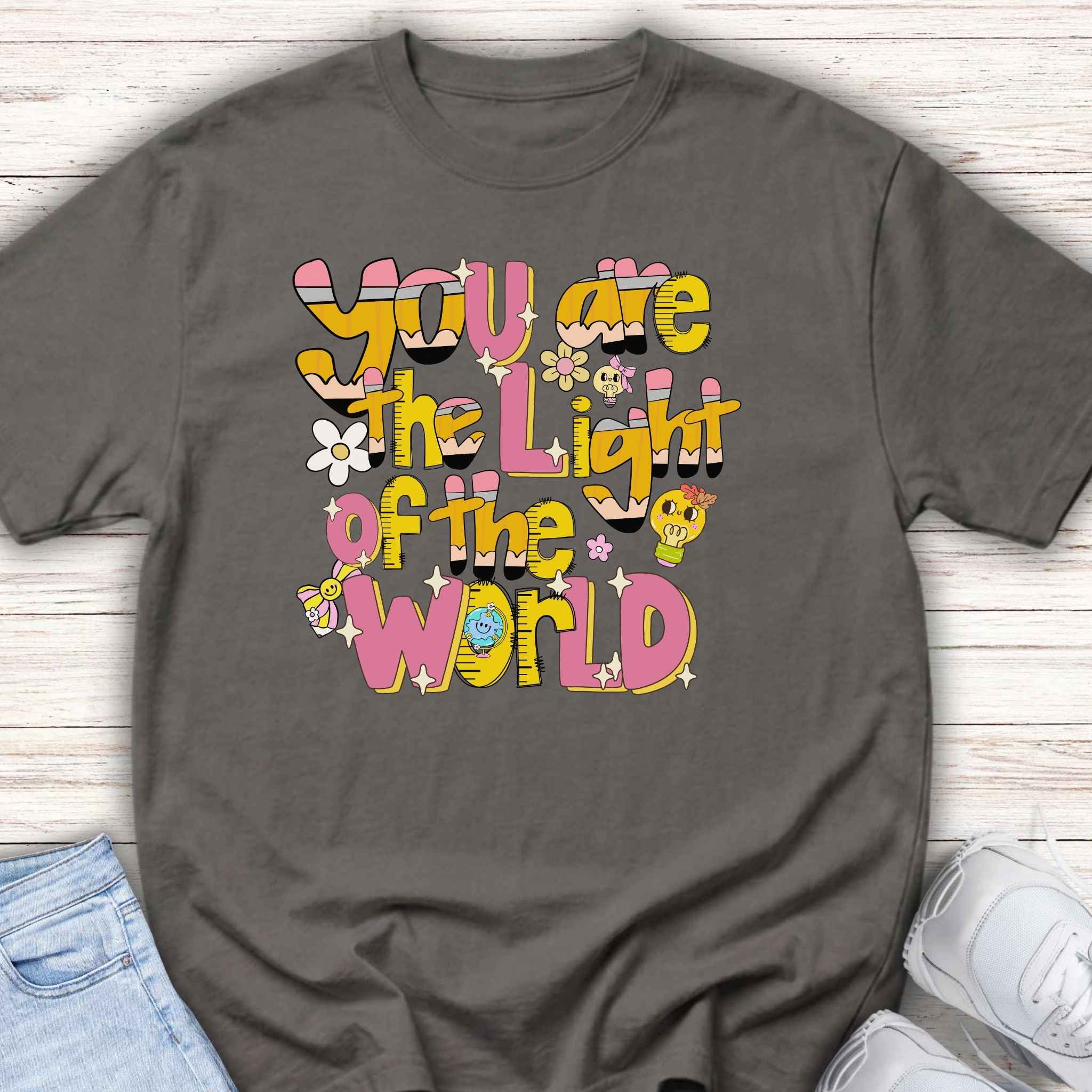 You Are the Light of the World Youth Tee – Positive Christian Kids T‑Shirt