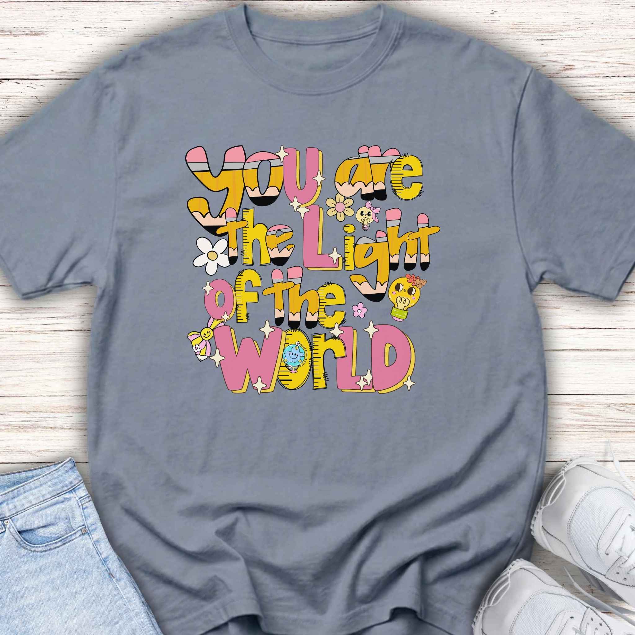 You Are the Light of the World Youth Tee – Positive Christian Kids T‑Shirt