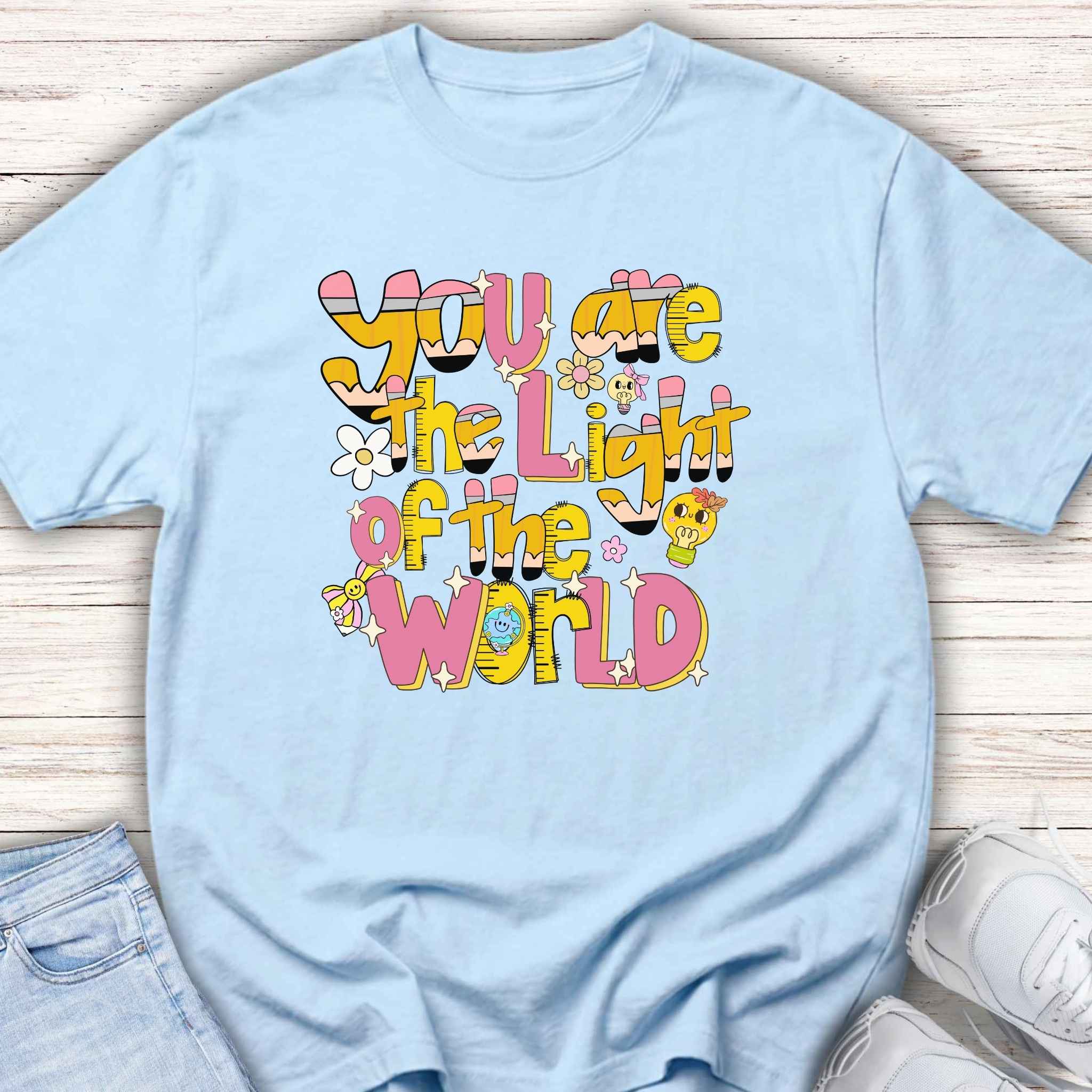 You Are the Light of the World Youth Tee – Positive Christian Kids T‑Shirt