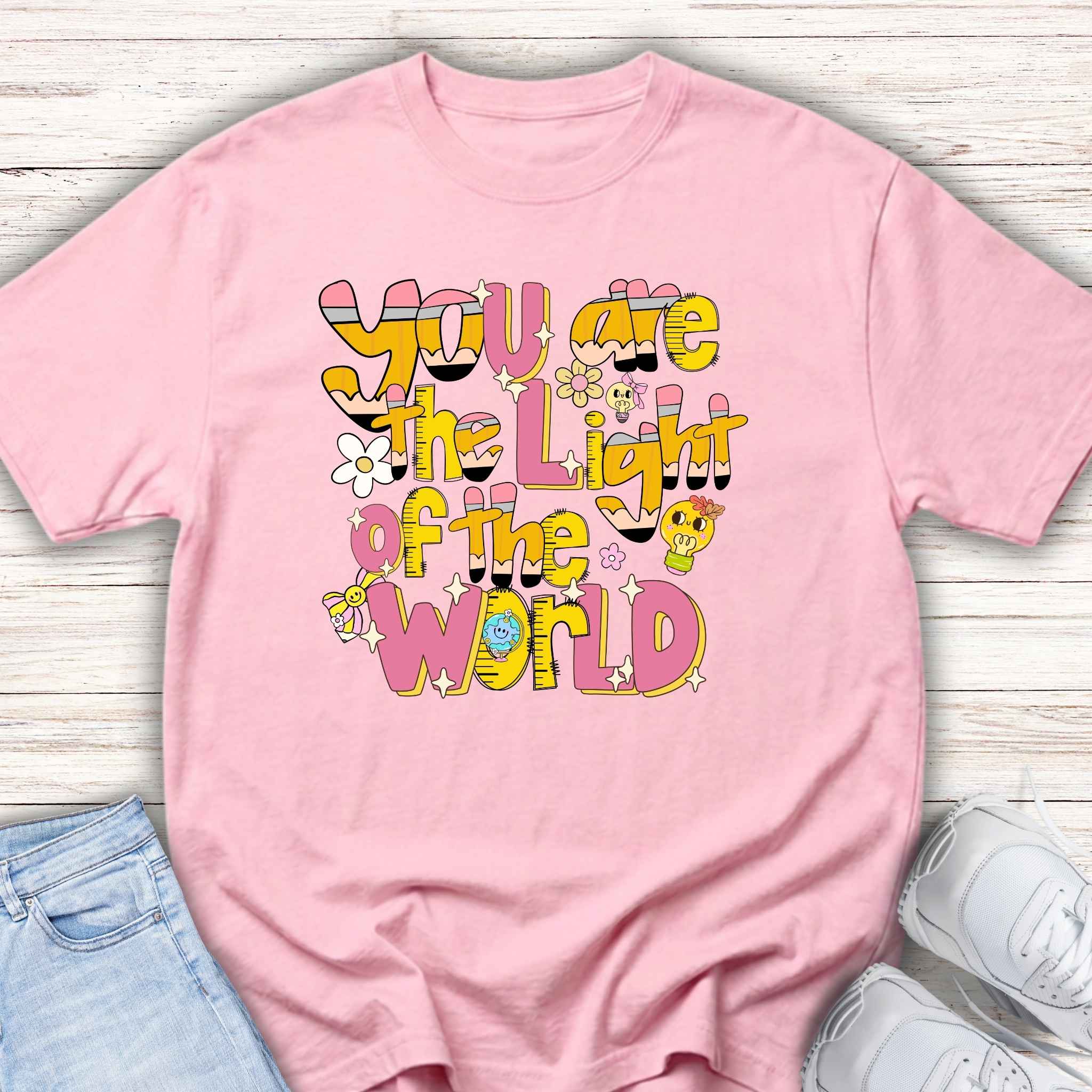 You Are the Light of the World Youth Tee – Positive Christian Kids T‑Shirt