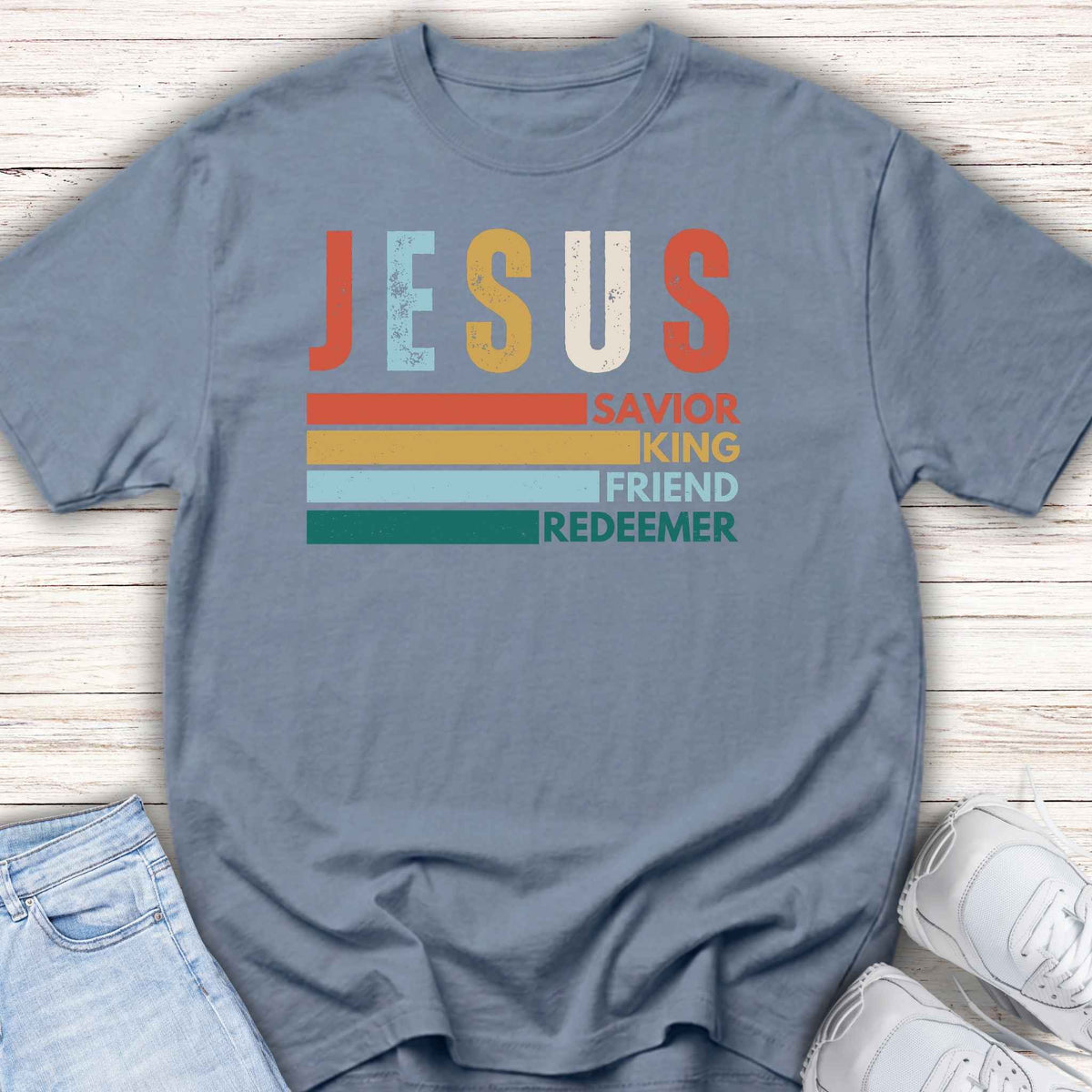 retro Jesus tee