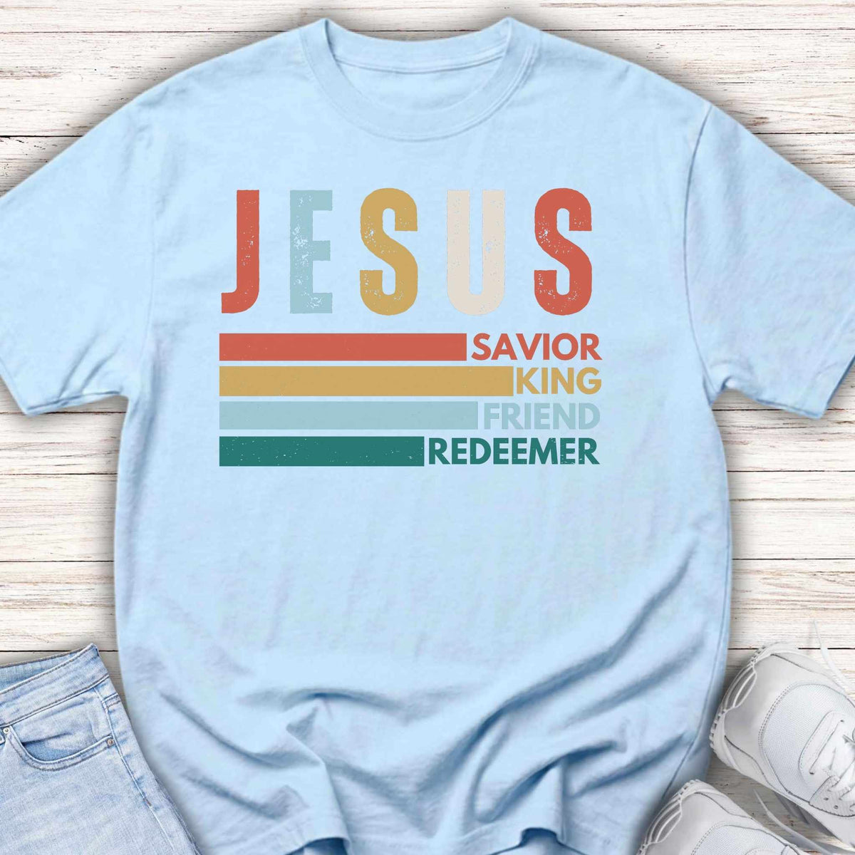retro Jesus tee