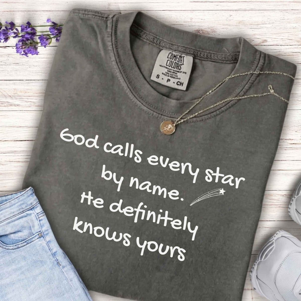 Youth Tee — "God knows your Name"
