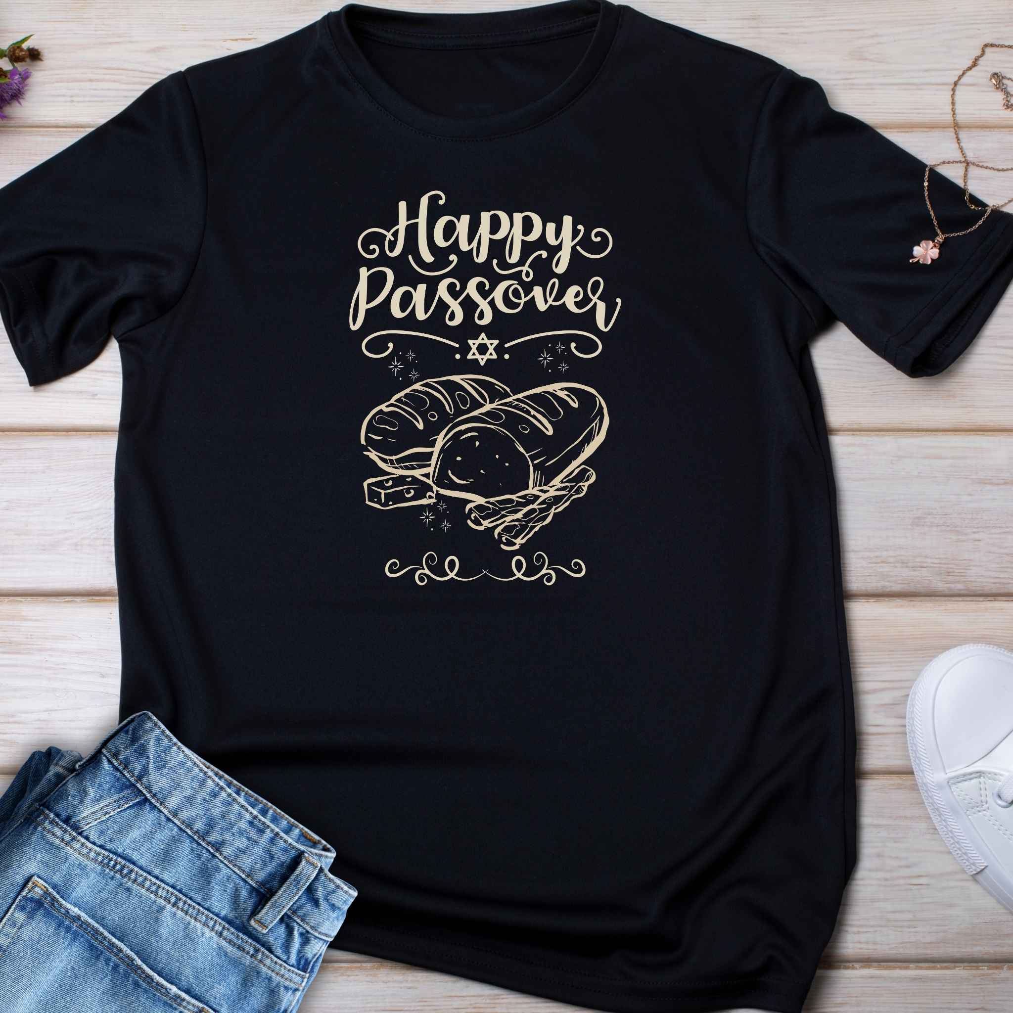 Kids Tee — "Happy Passover" Design