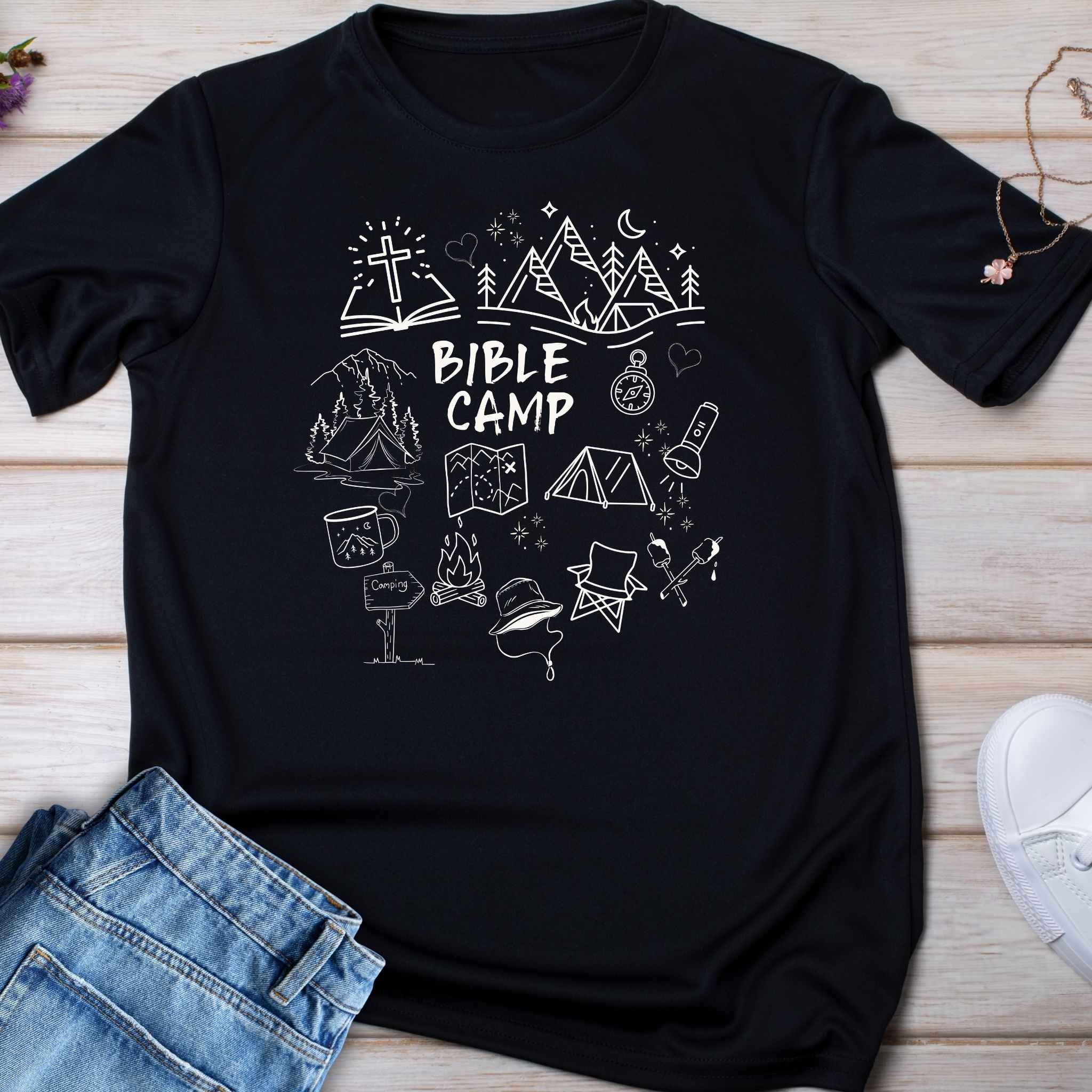 Bible Camp Doodle Tee