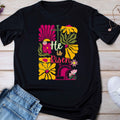 Kids Tee — "He Is Risen" Boho Floral Easter Shirt