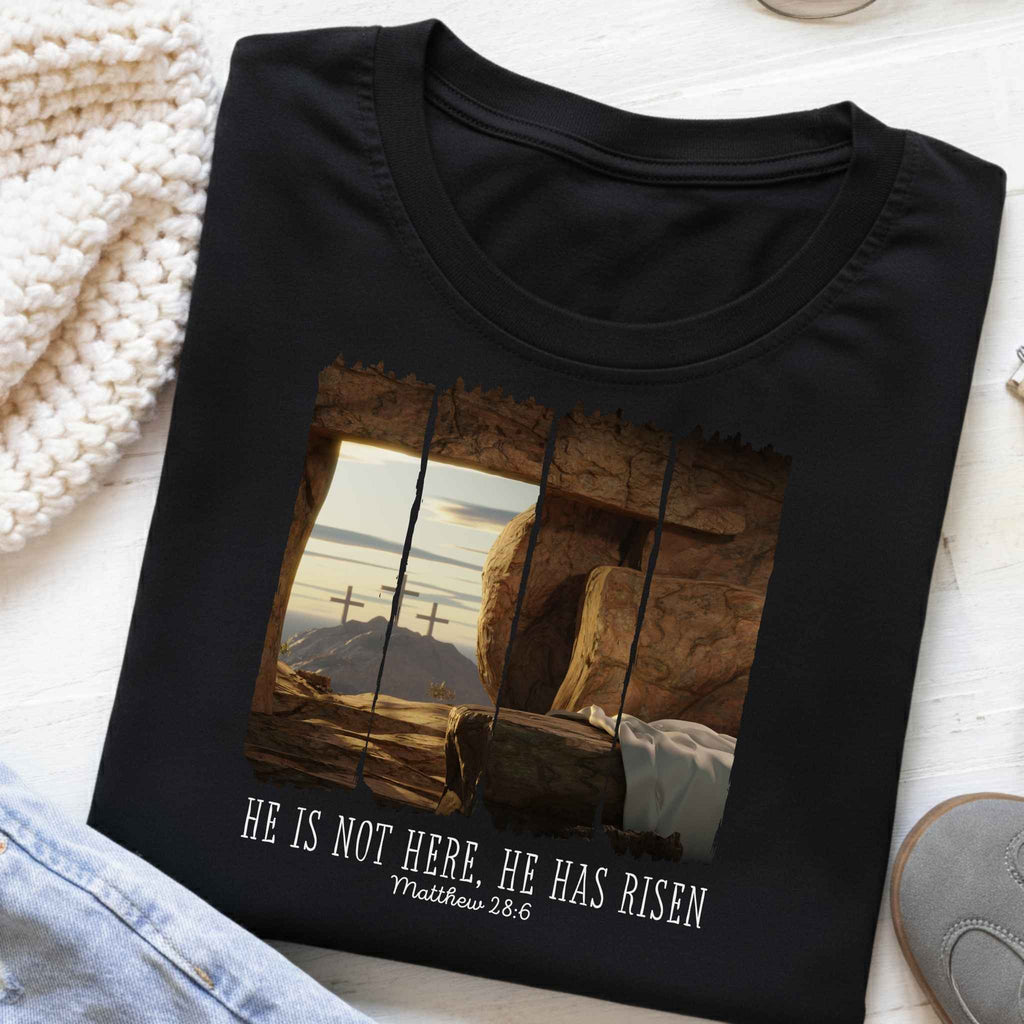 He is not here , he is risen