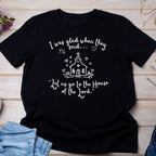 Kids Tee — "I was glad when they said unto me: Let us go to the house of the Lord" Church Kids Shirt