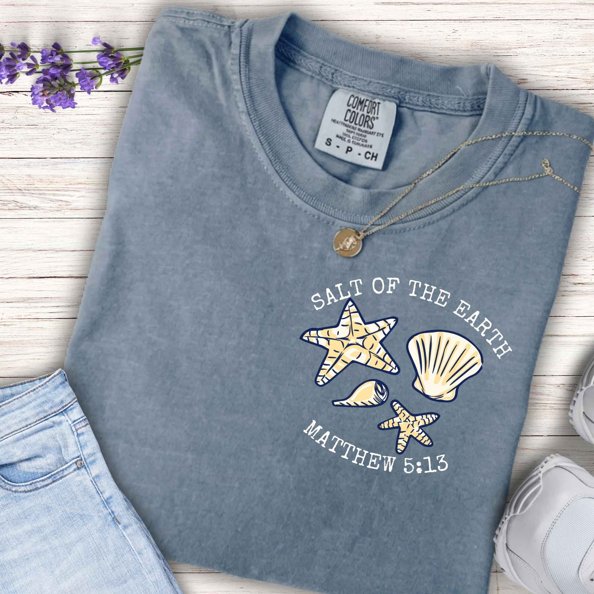 "Salt of the Earth" -Matthew 5:13 Christian Beach Shirt