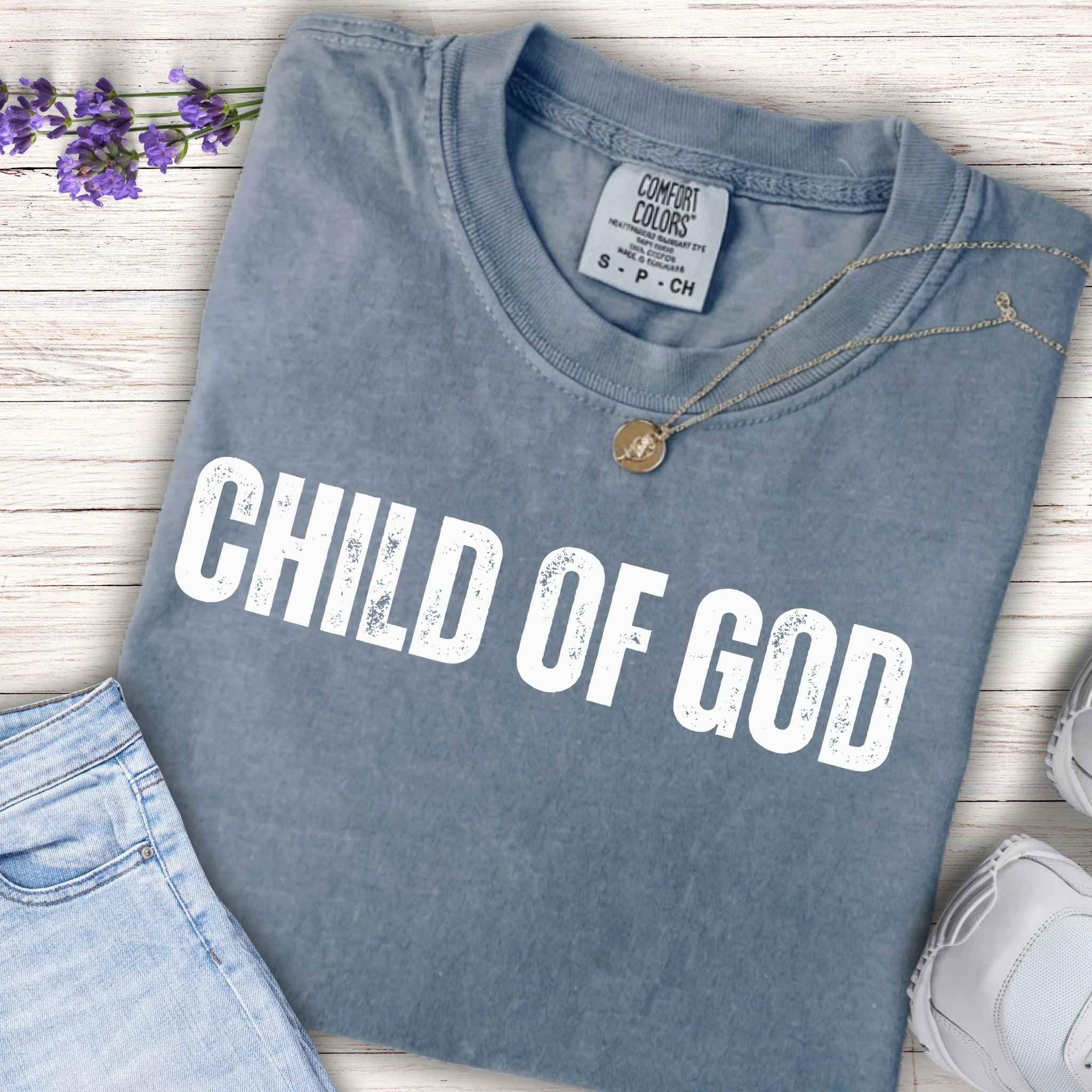 Child of God Youth Tee — Faith-Based Kids Christian T-Shirt